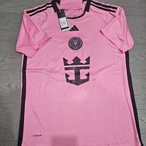 MLS Youth Inter Miami CF Lionel Messi adidas Pink 2024 Replica Jersey
